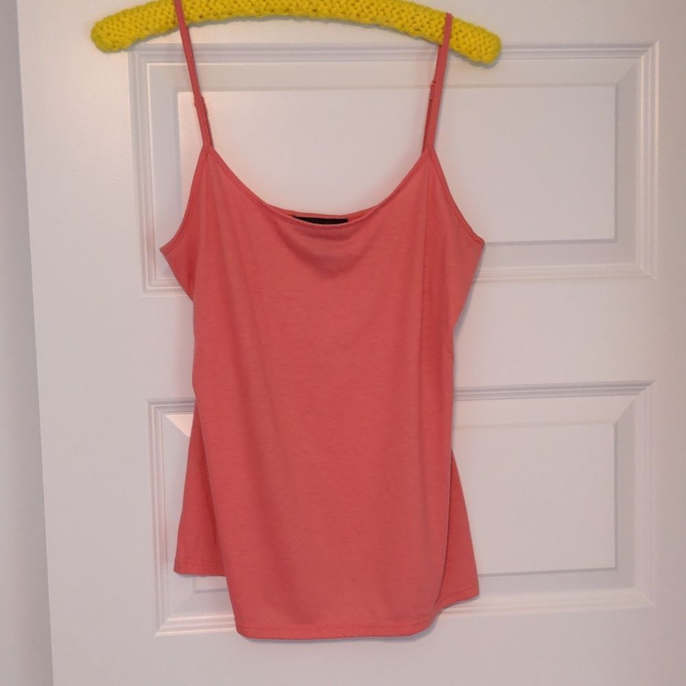 Peach strappy cami